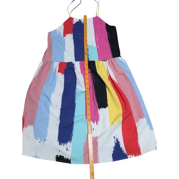 Crosby by Mollie Burch Multicolor Paintbrush Print Dress - Size XS - Picture 4 of 5